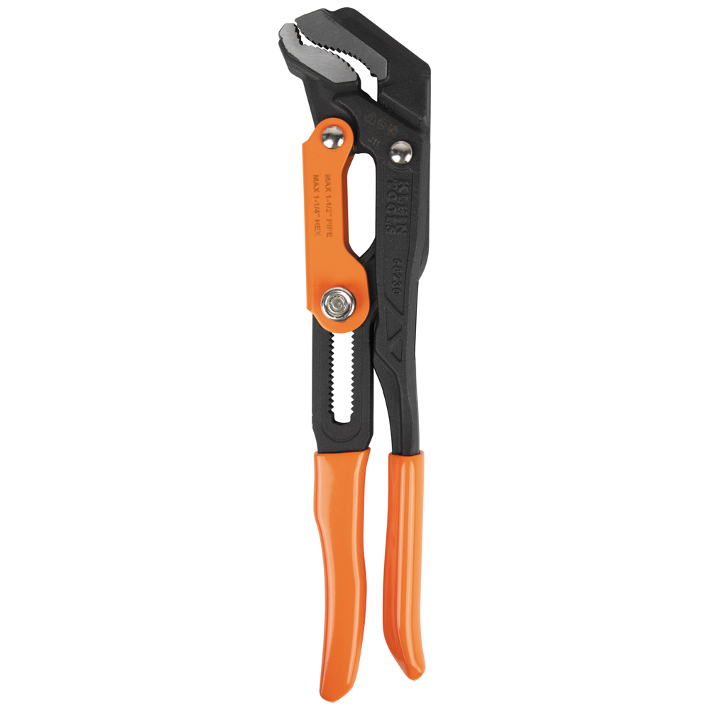Klein Quick-Adjust S-Jaw Pipe Wrench, 13-Inch (68230)