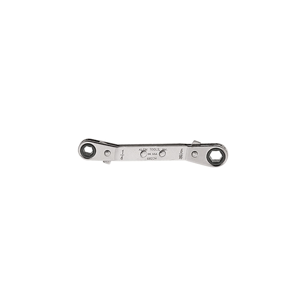 Klein Reversible Ratcheting Box Wrench 1/4 x 5/16-Inch (68234)