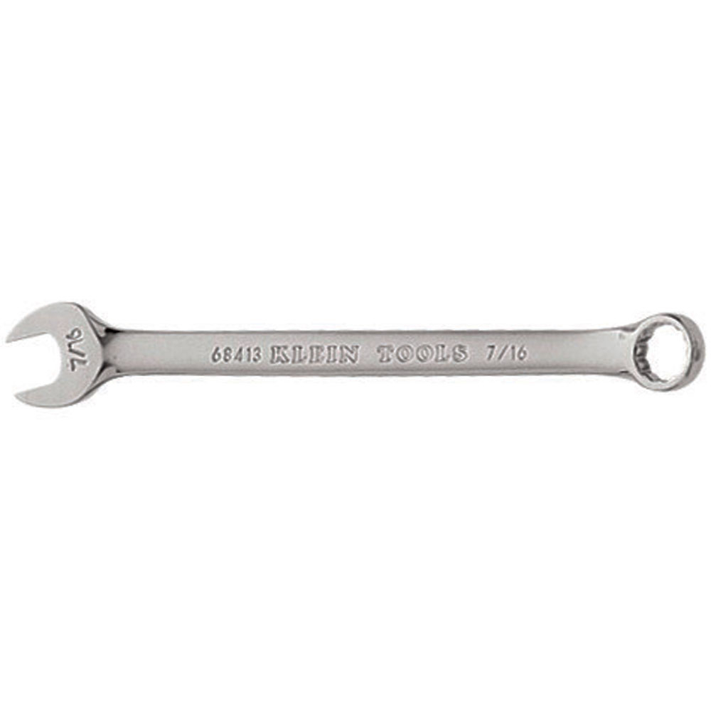 Klein 7/16-Inch Combination Wrench, 12-PT (68413)