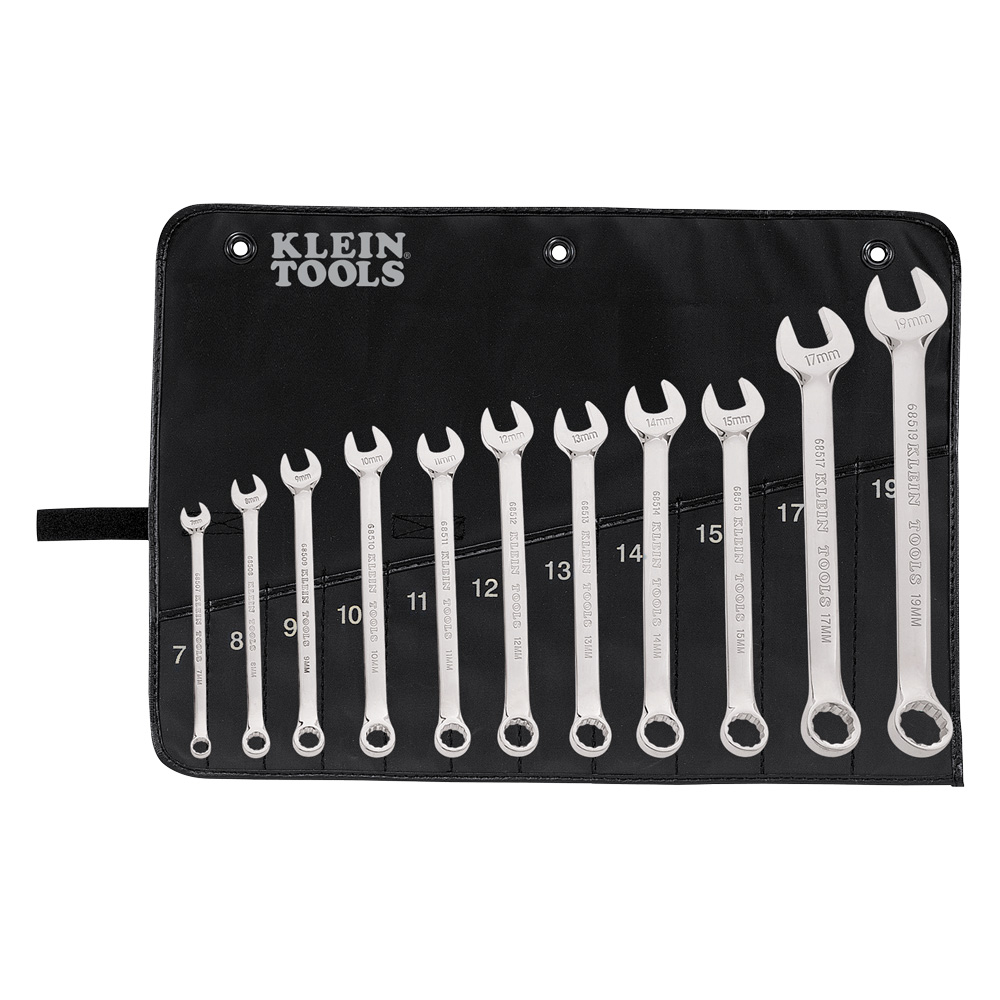 Klein Metric Combination Wrench Set, 11-Piece (68502)