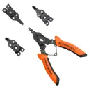 Klein 6-in-1 Interchangeable Snap Ring Pliers (73066)