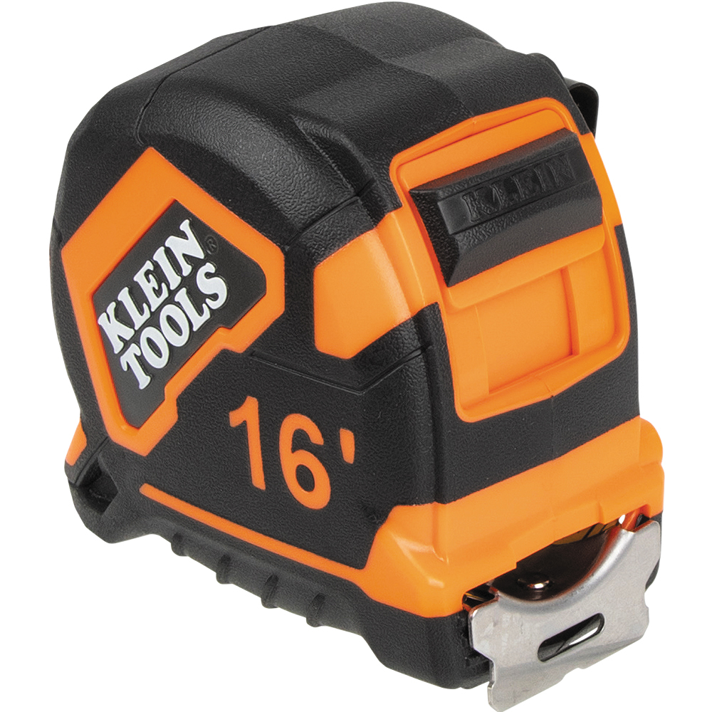 Klein Tape Measure, 16-Foot Single-Hook (91616)
