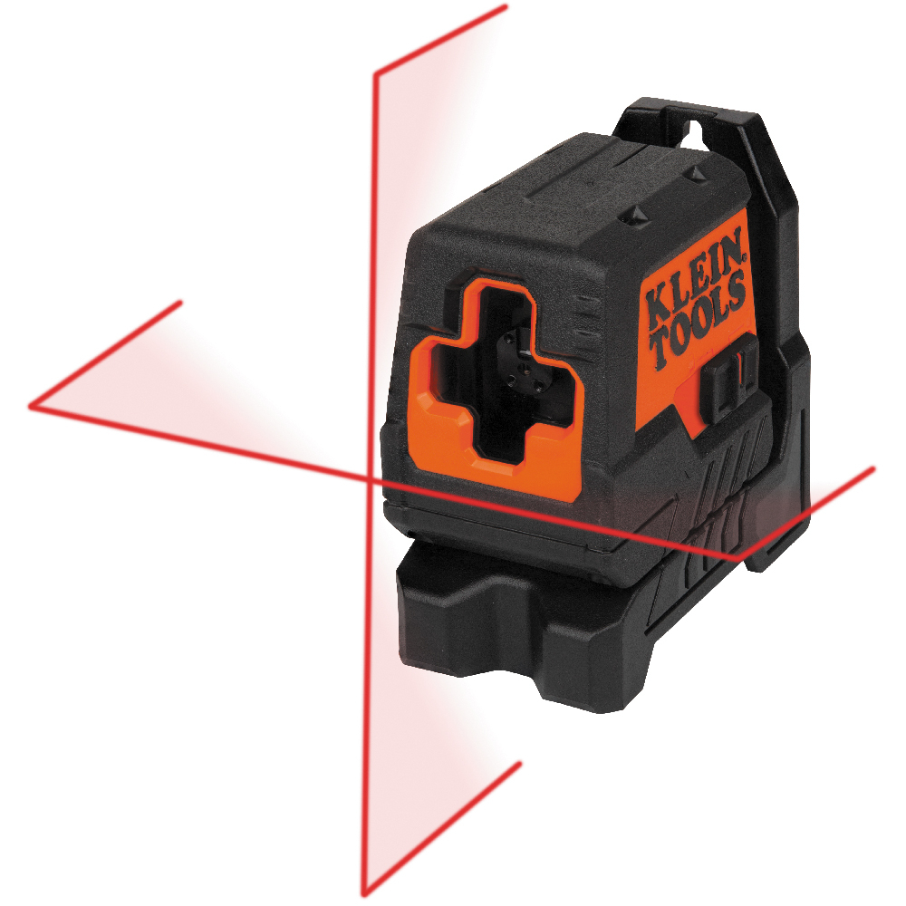 Klein Red Compact Cross-Line Self-Leveling Laser Level, 35-Foot (93MCLS)