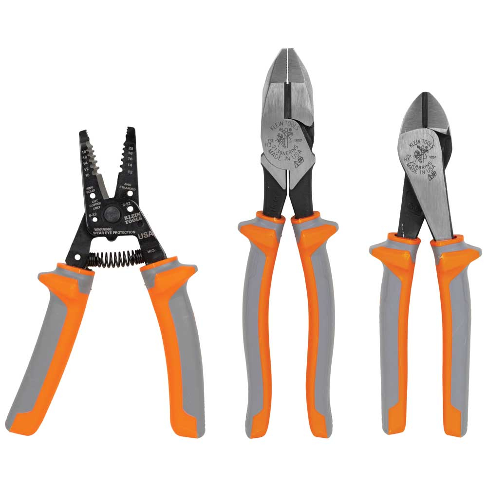 Klein 1000V Insulated Tool Kit, 3-Piece (9416R)