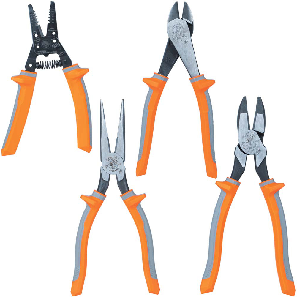 Klein 1000V Insulated Tool Set, 4-Piece (9417R)