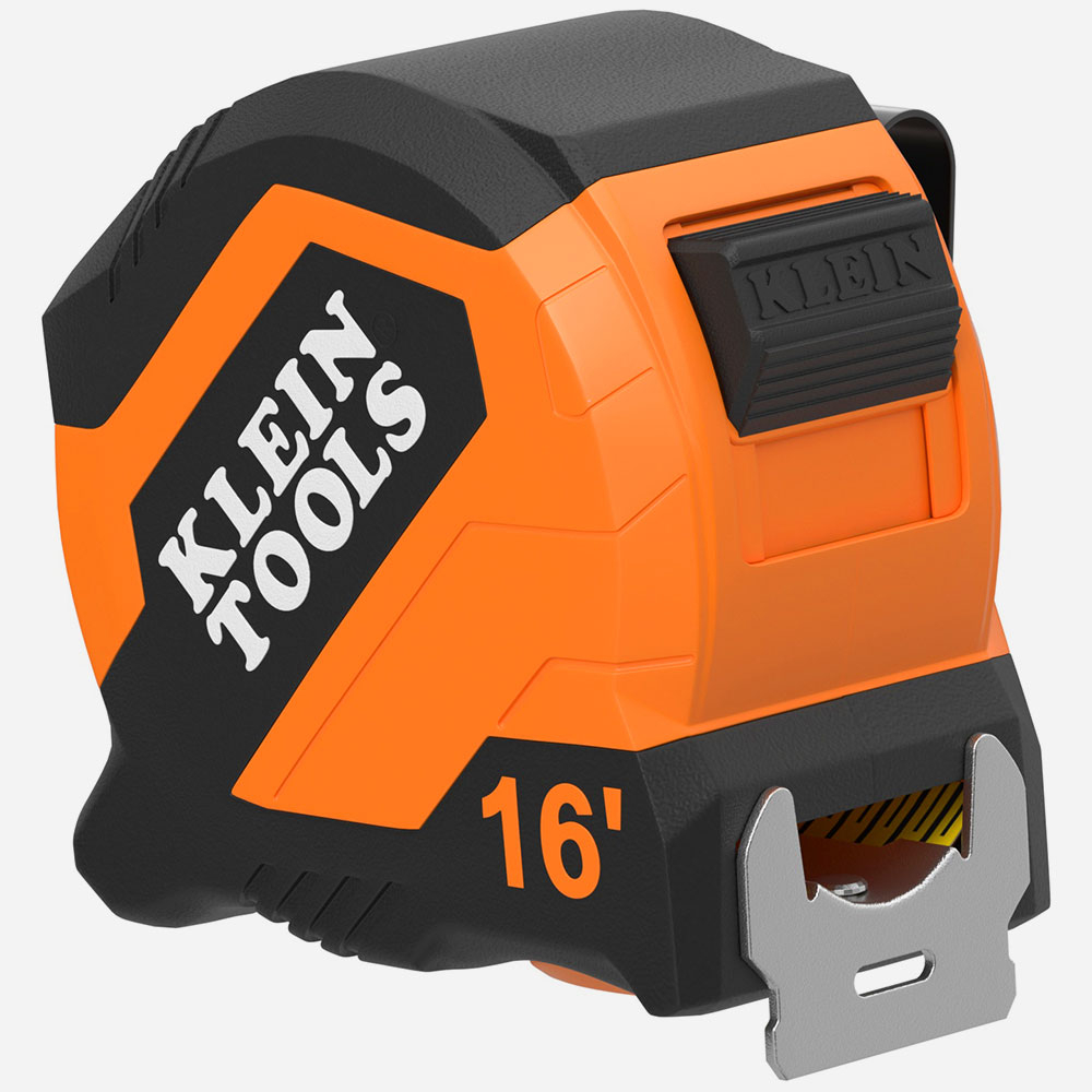 Klein Tape Measure, 16-Foot Compact, Double-Hook (9516)