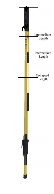 Hastings 81-814-U Telescopic Shotgun Stick (8’, 10’, 12’, 14’)