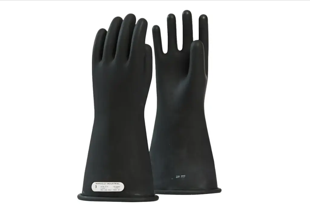 OEL Class 1 Rubber Gloves, 14", 7500V