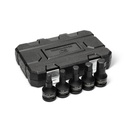 GearWrench 5 Piece 3/4" Drive SAE Impact Hex Bit Socket Set with Blow Mold Case (9/16", 5/8", 3/4", 7/8", 1")