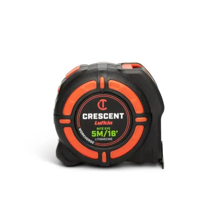Crescent Lufkin 1-1/4" x 5m/16' WORKHORSE NITE EYE™ Tape Measure
