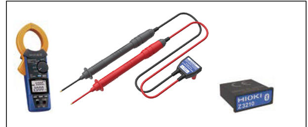 Hioki CM4373-93 True RMS 2000A Solar Set w/AC/DC Clamp Meter CM4373-50 + 2000V DC Probe P2010 + Wireless Adapter Z3210 Kit