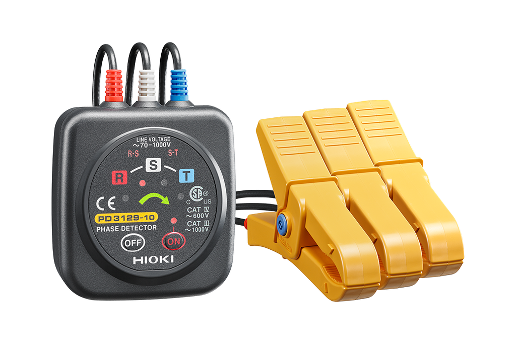 Hioki PD3129-10 Non Contact Phase Rotation Meter (Large Jaws)