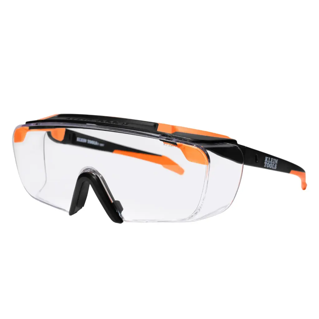 Klein Over-The-Glasses Safety Glasses, Clear Lens (03006)