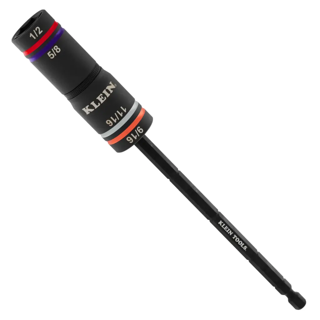 Klein Quad-4 Flip Socket, SAE, 2-Piece (6512QS)