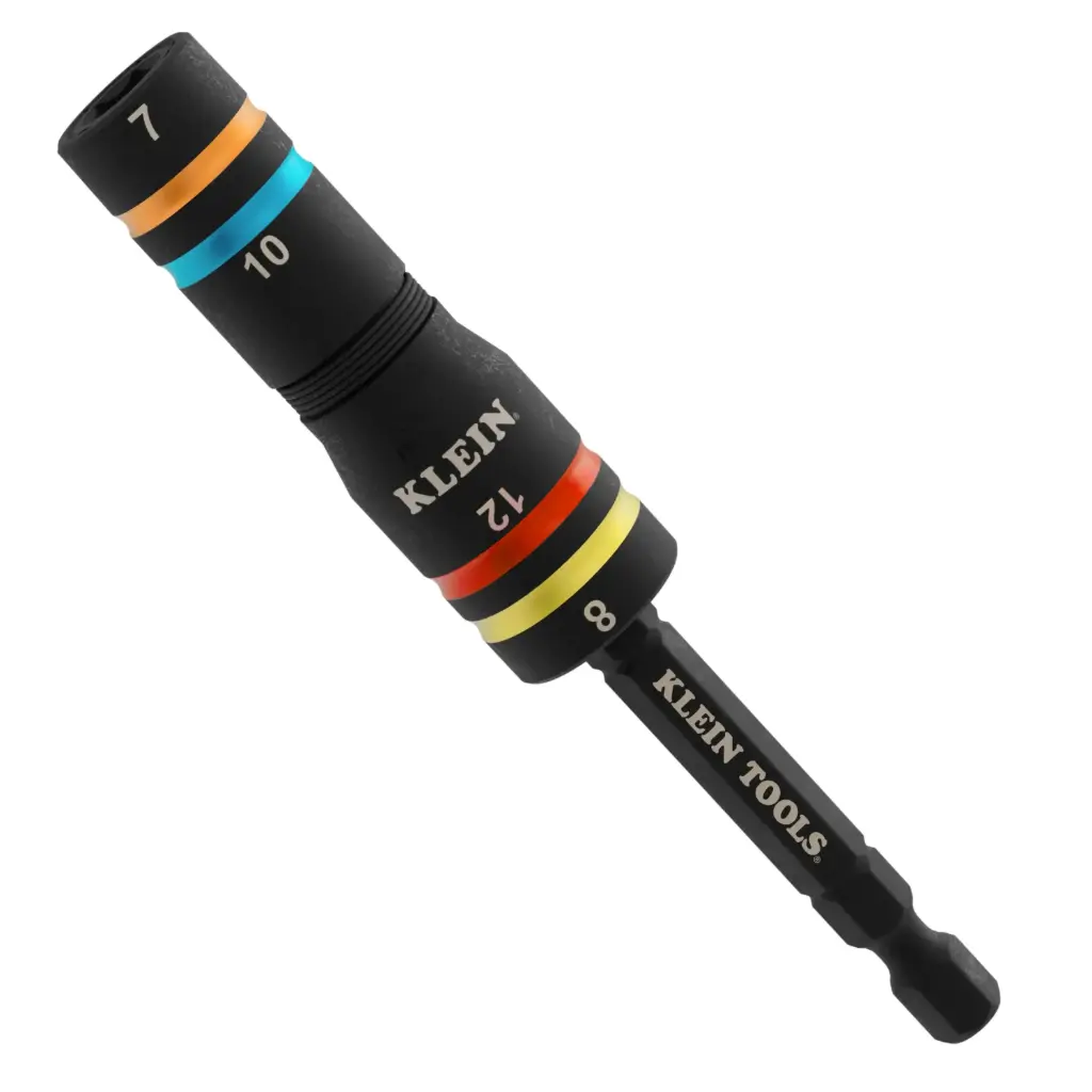 Klein Quad-4 Socket, Metric, 3-1/2", 2-Pc (651MQS)