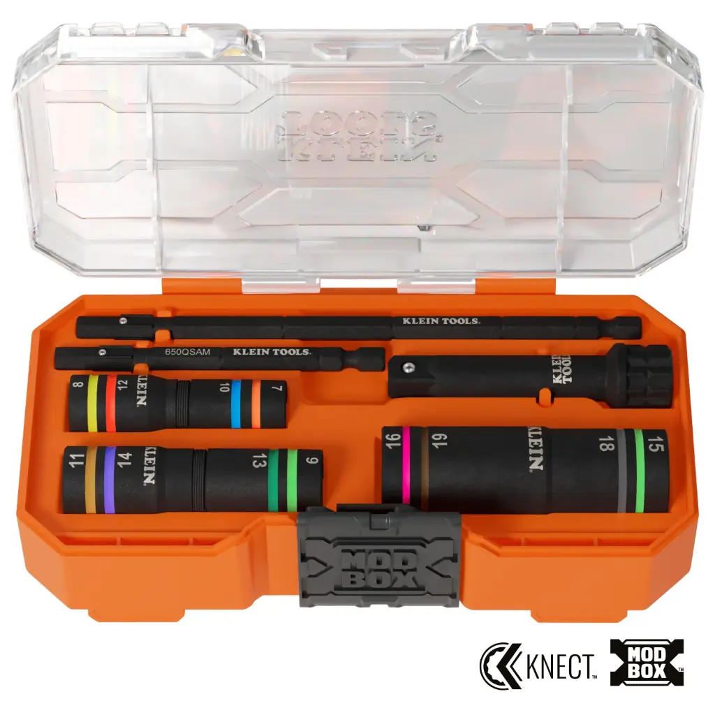 Klein KNECT™ Quad-12, SAE, Metric, 6-Pc (653MQS)