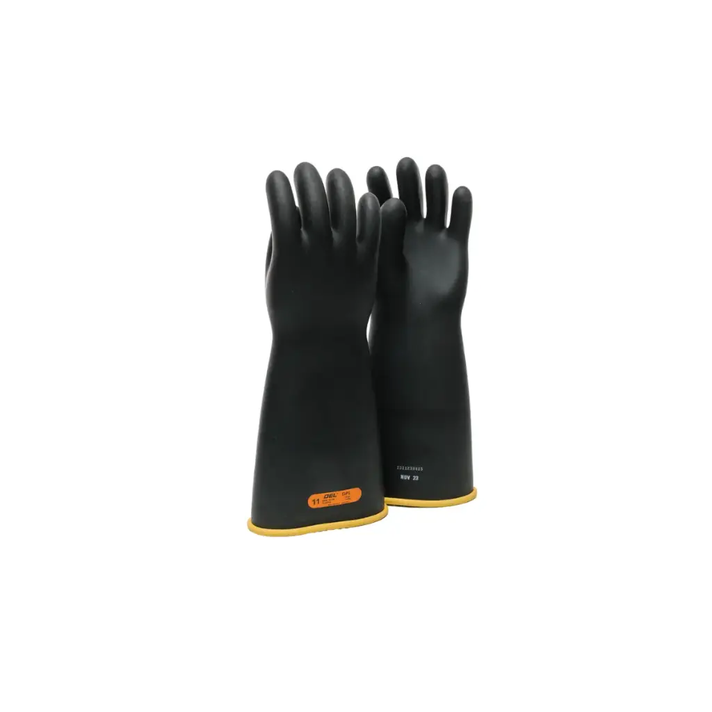 OEL Class 4 Rubber Insulated Electrical Glove, 18", Pair, 36000V