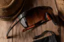 Future Tech Sunglasses: Brunt Brown Gradient Z87+ 