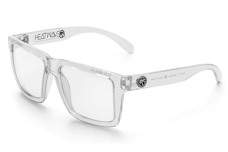 XL Vise Z87 Sunglasses Vapor Clear / Clear Anti-Fog Lens