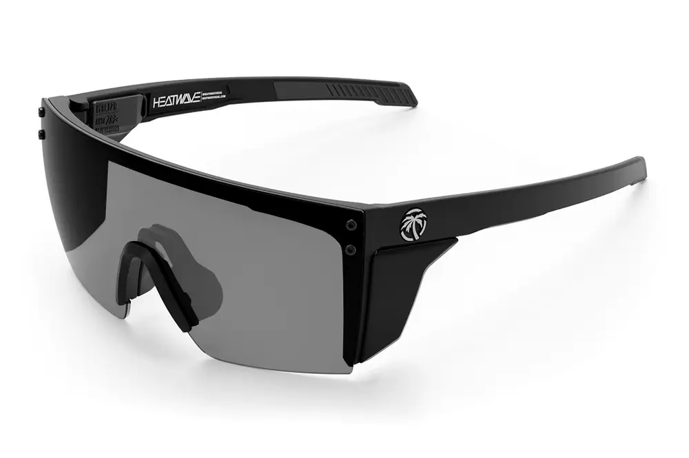 Performance Lazer Face Sunglasses: Black / SUPER Photochromic Lens Z87+