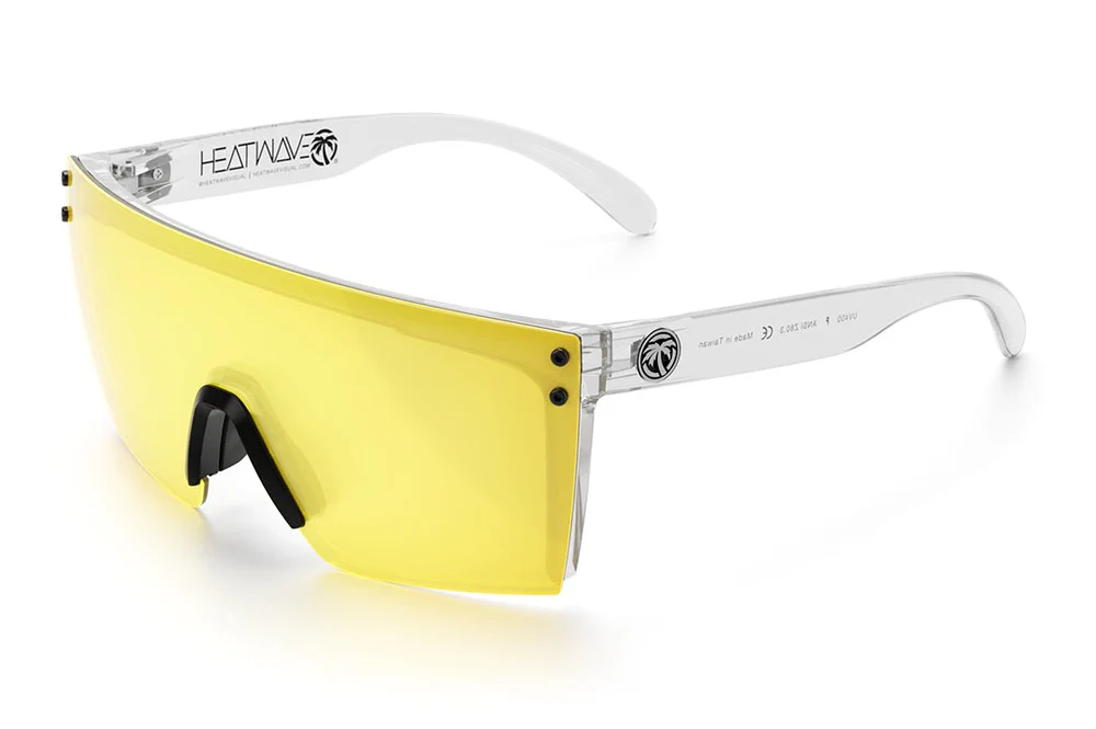Lazer Face Z87 Sunglasses Vapor Clear / Hi-Vis Yellow Lens