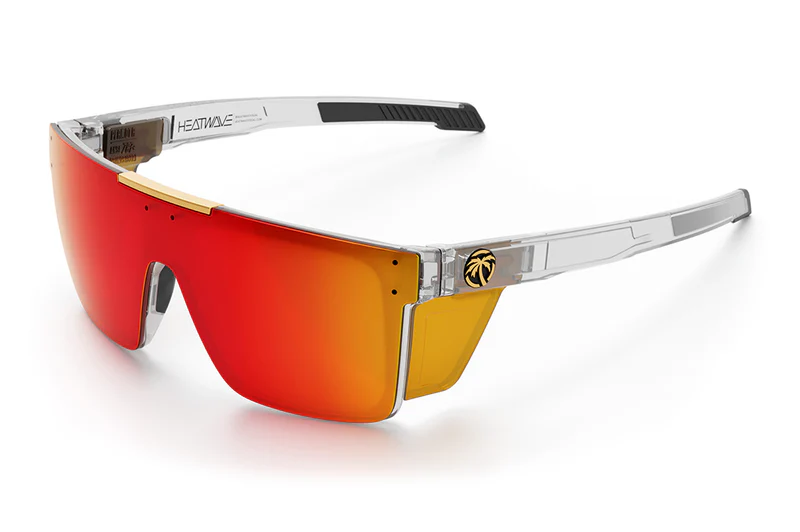 Performance Quatro Sunglasses: Vapor Clear / Sunblast Lens Z87+