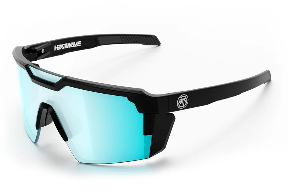 Future Tech Sunglasses: Black / Arctic Chrome Z87+