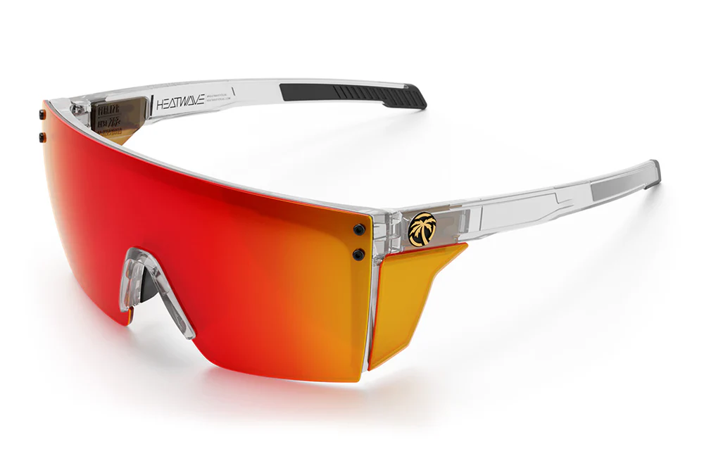 Performance Lazer Face Sunglasses: Vapor Clear / Sunblast Lens Z87+