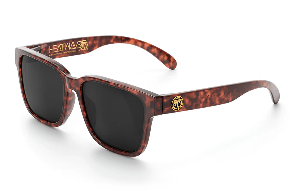 Apollo Sunglasses: Tortoise (Black Lens)