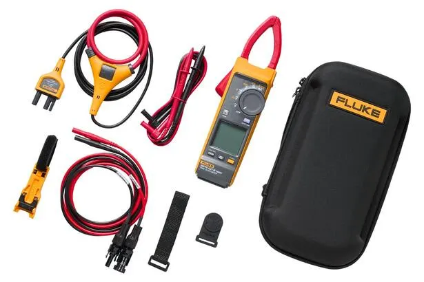Fluke 393 FC Solar Clamp Meter and TLPV1 MC4 Test Leads (FLK-393FC-TLPV1)