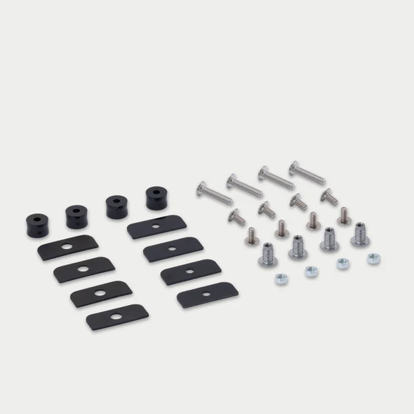 DECKED Case Mounting Kit for Cargo Glide - hardware kit for drilled installation of cases to CargoGlide