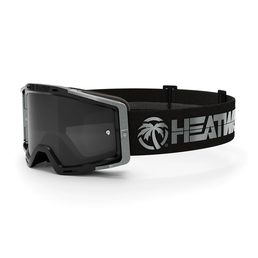 MXG-250 Moto Goggle Icon Billboard Silver (Black Lens)
