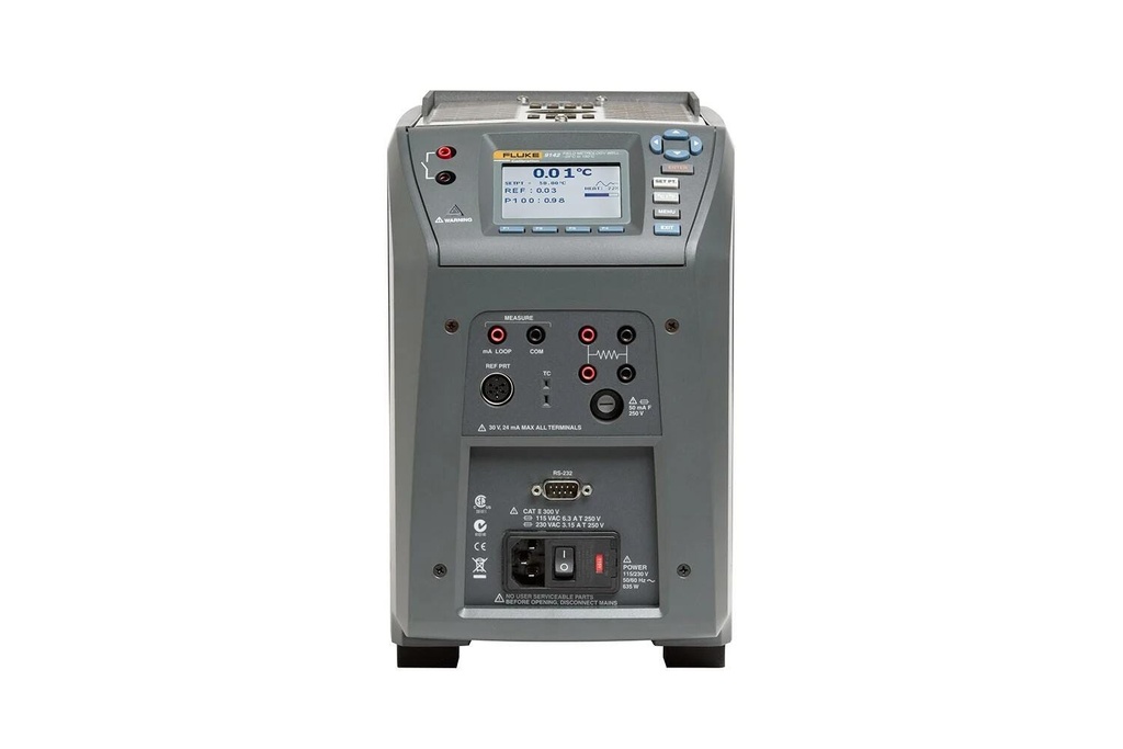 Fluke Calibration 9144-B-156 Field Metrology Well, Insert “B”, imperial comparison holes, 50°C to 660°C
