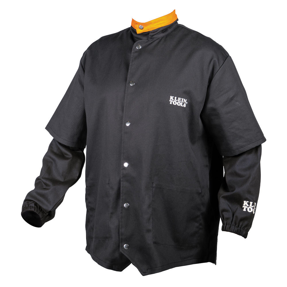 Klein Flame-Resistant Welding Jacket with Removable Welding Sleeves