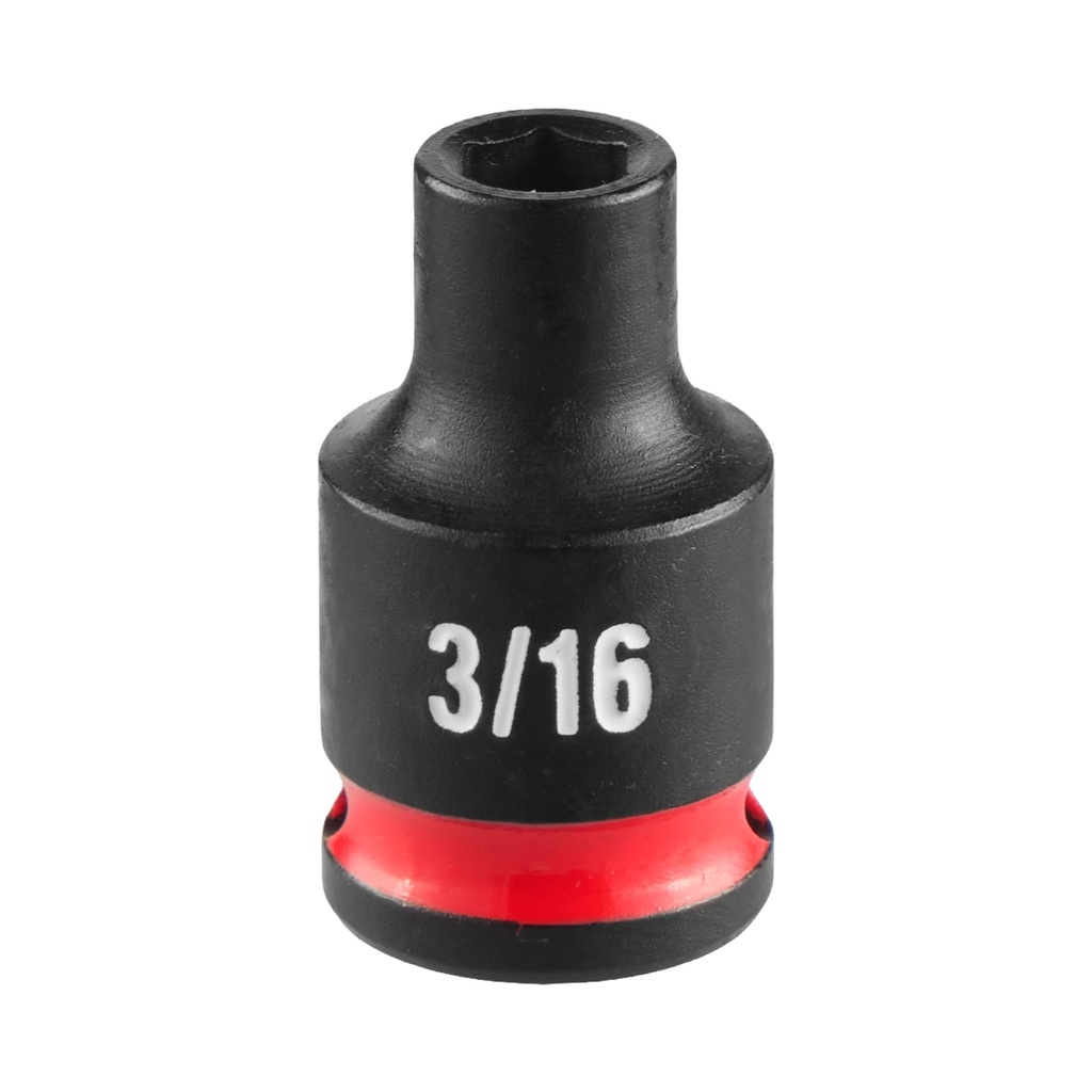 Milwaukee 49-66-6000 SHOCKWAVE™ Impact Duty 1/4" Drive 3/16" Standard 6 Point Socket