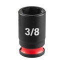 Milwaukee 49-66-6006 SHOCKWAVE™ Impact Duty 1/4" Drive 3/8" Standard 6 Point Socket