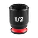 Milwaukee 49-66-6008 SHOCKWAVE™ Impact Duty 1/4" Drive 1/2" Standard 6 Point Socket