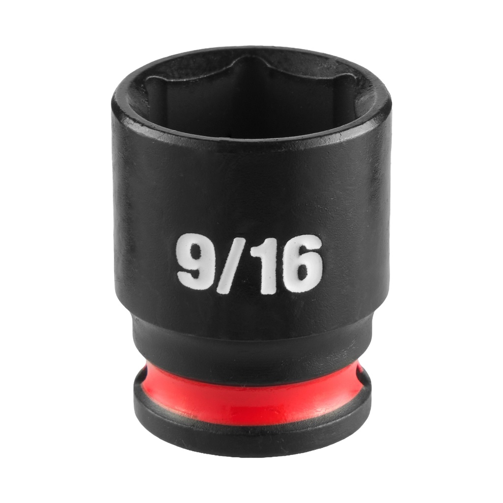 Milwaukee 49-66-6009 SHOCKWAVE™ Impact Duty 1/4" Drive 9/16" Standard 6 Point Socket