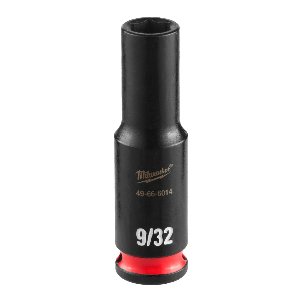 Milwaukee 49-66-6014 SHOCKWAVE™ Impact Duty 1/4" Drive 9/32" Deep 6 Point Socket