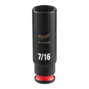 Milwaukee 49-66-6018 SHOCKWAVE™ Impact Duty 1/4" Drive 7/16" Deep 6 Point Socket