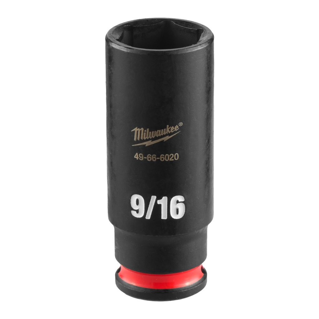 Milwaukee 49-66-6020 SHOCKWAVE™ Impact Duty 1/4" Drive 9/16" Deep 6 Point Socket