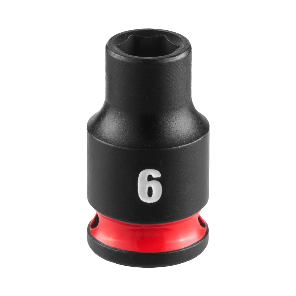 Milwaukee 49-66-6026 SHOCKWAVE™ Impact Duty 1/4" Drive 6MM Standard 6 Point Socket