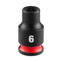 Milwaukee 49-66-6026 SHOCKWAVE™ Impact Duty 1/4" Drive 6MM Standard 6 Point Socket