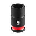 Milwaukee 49-66-6029 SHOCKWAVE™ Impact Duty 1/4" Drive 9MM Standard 6 Point Socket