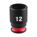 Milwaukee 49-66-6032 SHOCKWAVE™ Impact Duty 1/4" Drive 12MM Standard 6 Point Socket