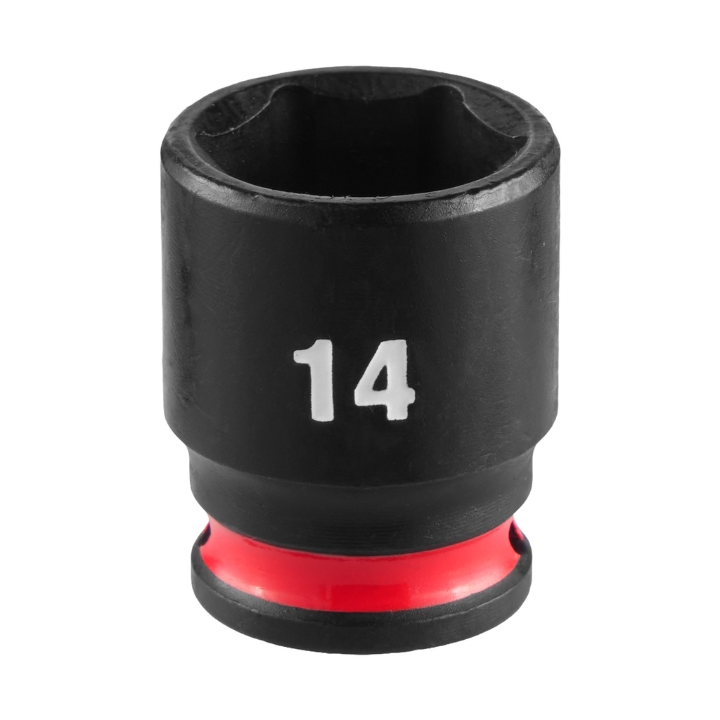 Milwaukee 49-66-6034 SHOCKWAVE™ Impact Duty 1/4" Drive 14MM Standard 6 Point Socket
