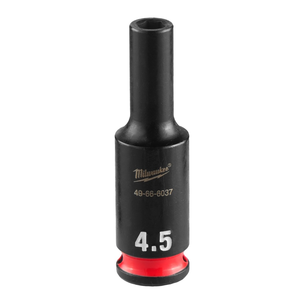 Milwaukee 49-66-6037 SHOCKWAVE™ Impact Duty 1/4" Drive 4.5MM Deep 6 Point Socket