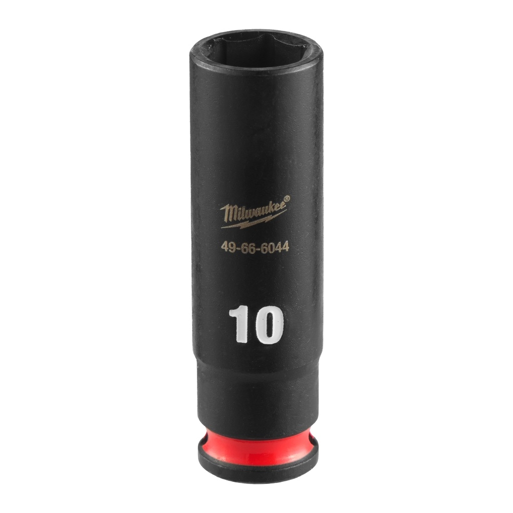 Milwaukee 49-66-6044 SHOCKWAVE™ Impact Duty 1/4" Drive 10MM Deep 6 Point Socket