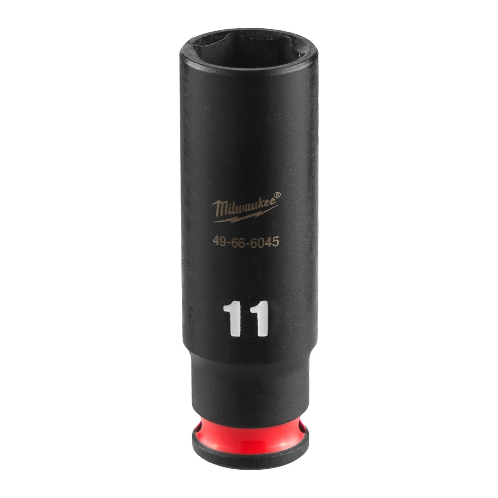 Milwaukee 49-66-6045 SHOCKWAVE™ Impact Duty 1/4" Drive 11MM Deep 6 Point Socket