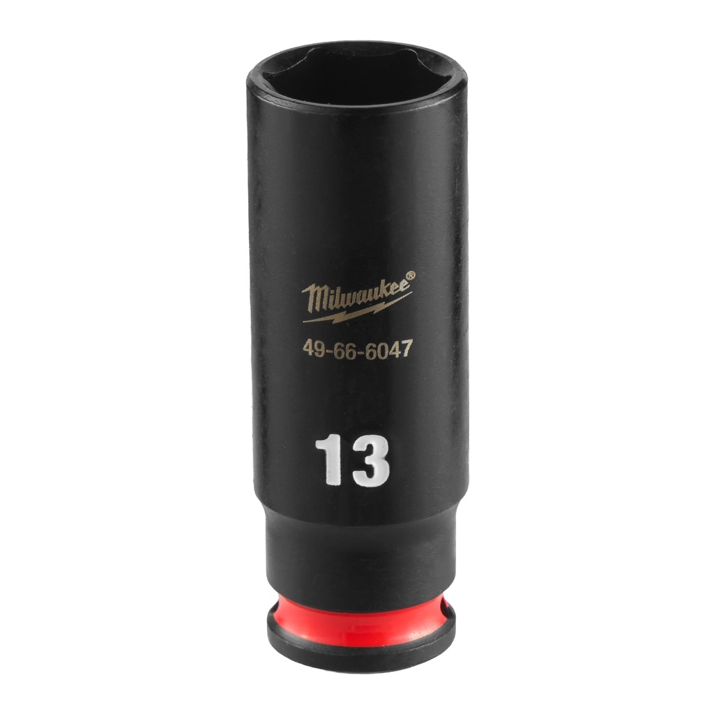 Milwaukee 49-66-6047 SHOCKWAVE™ Impact Duty 1/4" Drive 13MM Deep 6 Point Socket